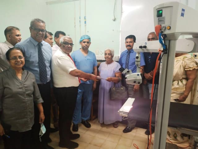 Hospital donation impact